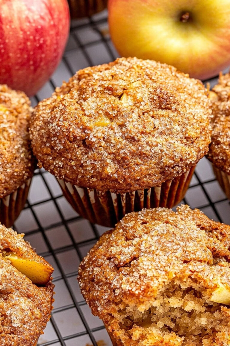 Healthy Apple Muffins