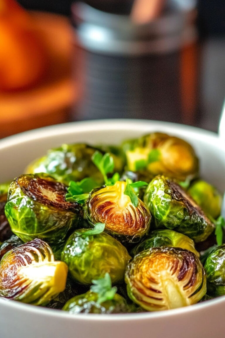 Air Fryer Brussels Sprouts