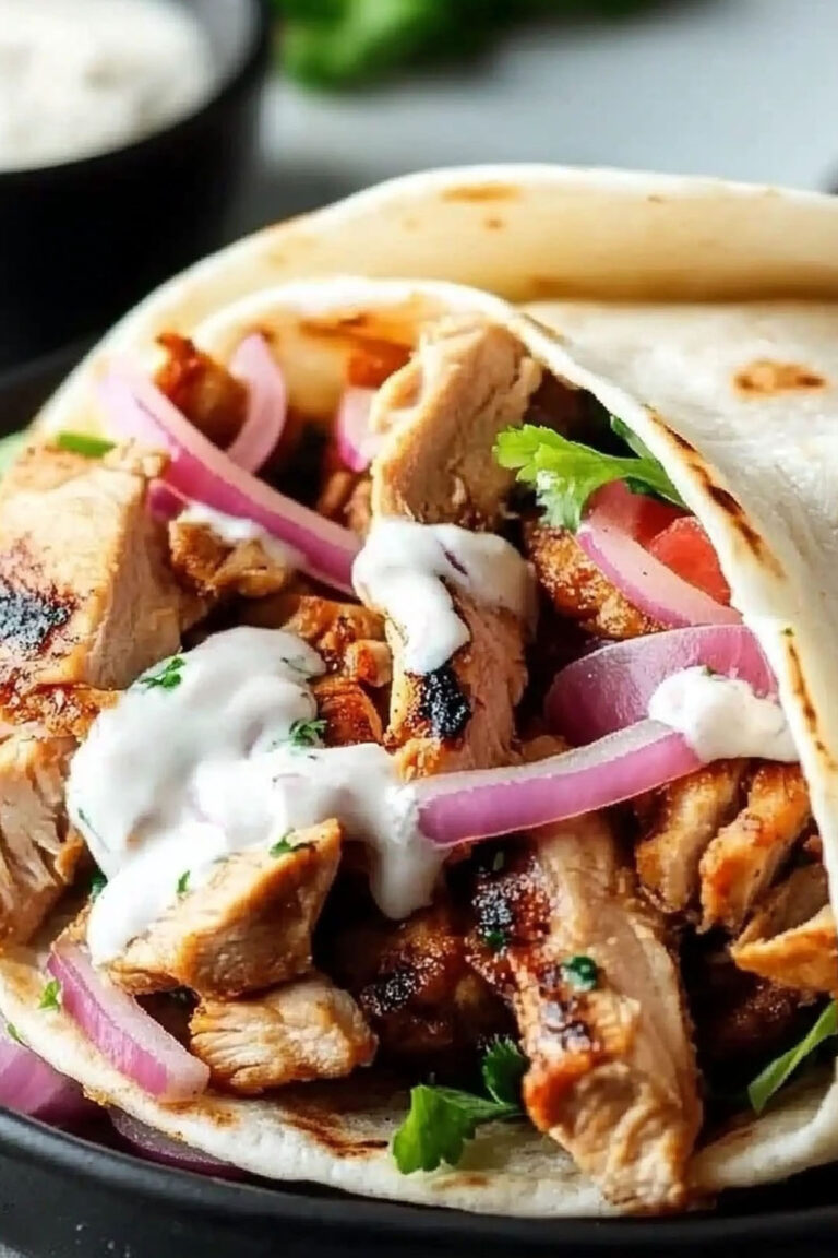 Middle Eastern Chicken Shawarma