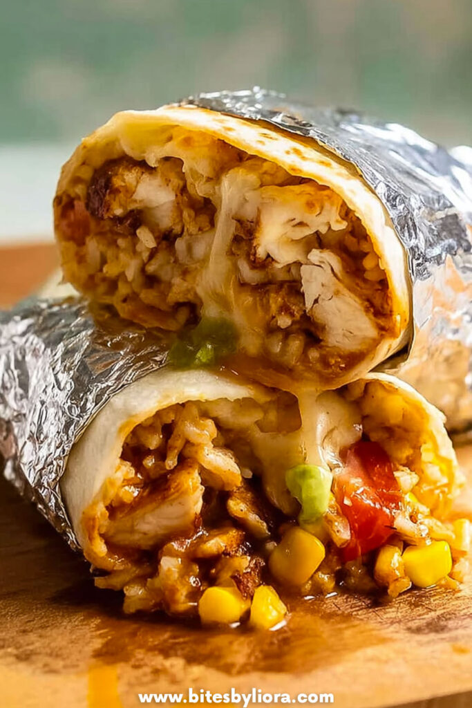 Easy Chicken Burrito Recipe