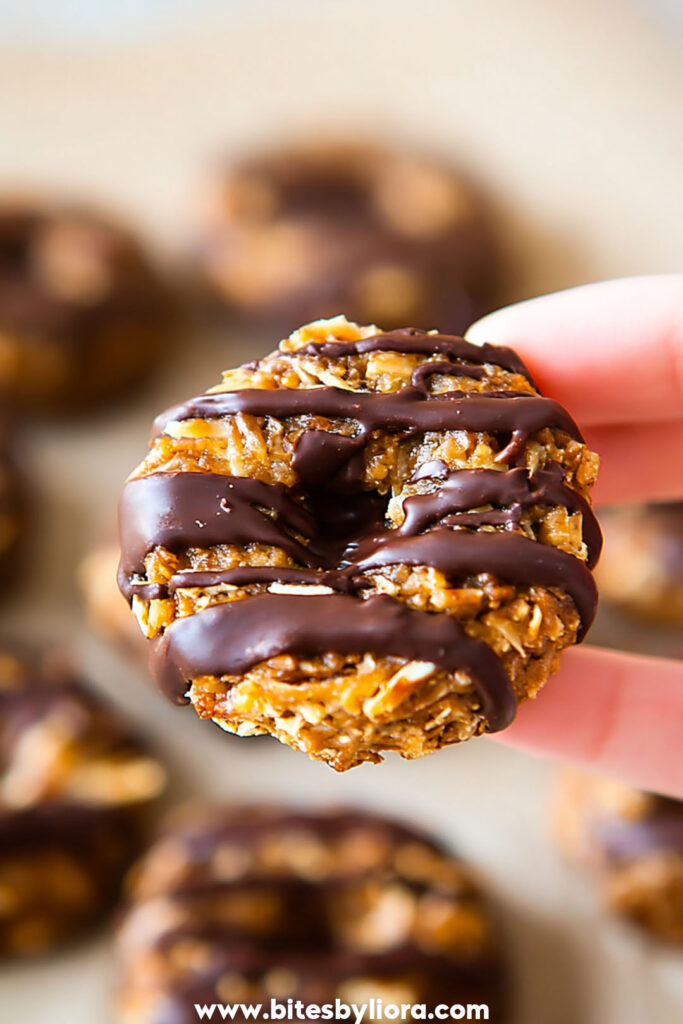 Healthy Homemade Samoas